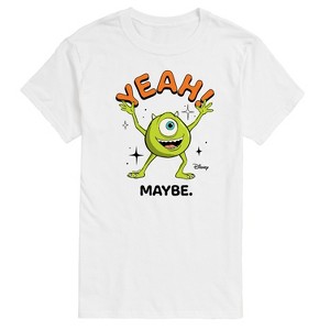 Men's - Disney - Mike Yeah Maybe Short Sleeve Graphic T-Shirt - 1 of 4