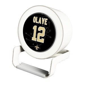 NFL New Orleans Saints Players Game Tactic Night Light Charger and Bluetooth Speaker - 1 of 3