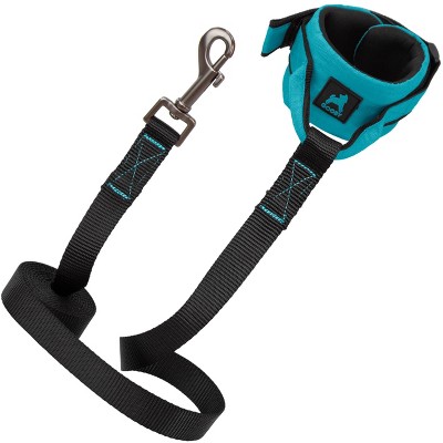 Gooby Ripstop Z Wrist Band Surfer Leash Turquoise, 6 FT