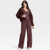 Women's Active Light High-Rise Wide Leg Pants - All In Motion™ - 3 of 4