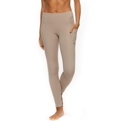 Felina Women's Athletic Pocket Legging (cobblestone, X-large) : Target