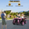 24V Kids Ride on Dump Truck with Electric Dump Bed, 2-Seater Electric Truck Car w/Remote Controlfor Kids - 3 of 4