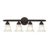 Livex Lighting 4 - Light Vanity in  Bronze - 3 of 4