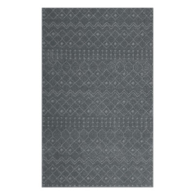 Vintage Soft Waves Rugs Non Slip Non Shedding Floor Carpet for Living Room Bedroom Nursery