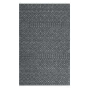 Vintage Soft Waves Rugs Non Slip Non Shedding Floor Carpet for Living Room Bedroom Nursery - 1 of 4