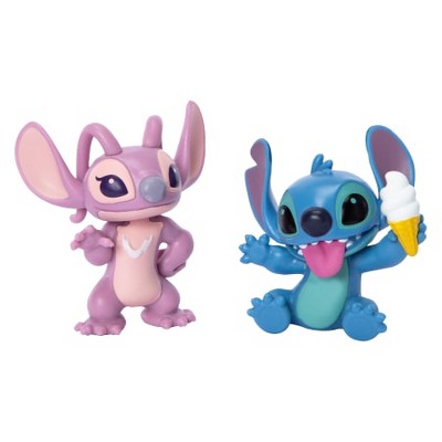 Disney Lilo & Stitch 2-Pack Ice Cream Stitch and Angel Figure Set