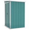 VidaXL Wall-mounted Garden Shed Green 46.5"x39.4"x70.1" Galvanized Steel - 2 of 4
