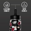 NBA Miami Heat 14oz Kids Stainless Steel Water Bottle With Straw Lid and Flexible Handle - 4 of 4