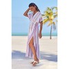 Women's Striped V-Neck Maxi Dress - LASCANA - 2 of 4