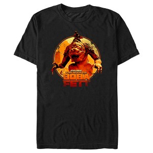 Men's Star Wars: The Book of Boba Fett Riding the Rancor T-Shirt - 1 of 4