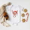 The Juniper Shop Cute Reindeer Head Baby Bodysuit - 2 of 3
