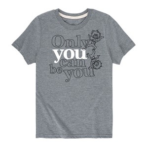 Boys' - Dr. Seuss - Thing One and Thing Two Only You Can Be You Short Sleeve Graphic T-Shirt - 1 of 4