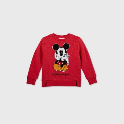 red mickey shirt