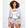 Spruce Fashion Duster Cropped Hoodie - 4 of 4