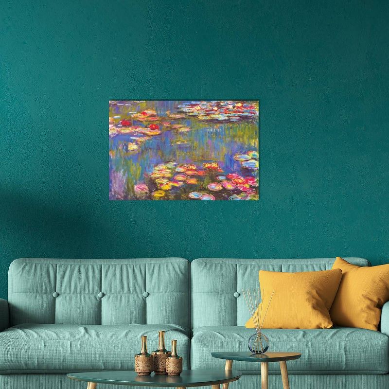 Water Lilies 1916 by Claude Monet Unframed Wall Canvas - iCanvas, 4 of 7