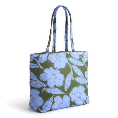Vera Bradley Women's Nylon Original Zip Tote Bag Appliqué Floral
