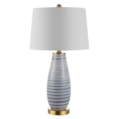 Eliana Table Lamp - 26.5 Inch Height - TBL4278 - Blue - Safavieh