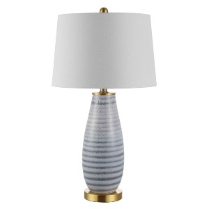 Eliana Table Lamp - 26.5 Inch Height - TBL4278 - Blue - Safavieh - 1 of 3