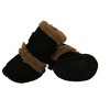 Pet Life Duggz Insulated Winter Fashion Dog Shoes Booties - Set of 4, LG, Black - 3 of 3
