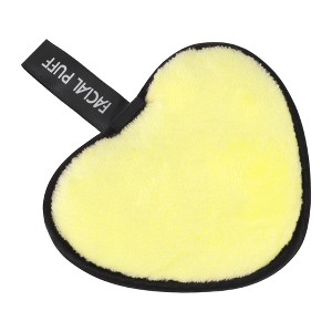 Unique Bargains Heart-shaped Facial Sponges 3.94"x3.15" 1 Pc - 1 of 4