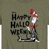 Boys' - Dr. Seuss - Cat in the Hat Happy Halloween Skeleton Cat Short Sleeve Graphic T-Shirt - 2 of 4
