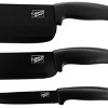 Gibson Home Edge Craft Nonstick Stainless Steel Cutlery Set with Cutting Board - 4 of 4