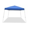 Caravan Canopy Pop-Up Tent V 12 x 12 ft Slanted Leg Instant Shade, Blue (4 Pack) - image 2 of 4