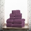Luxury Cotton Heavyweight Ultra-Plush 6 Piece Towel Set by Blue Nile Mills - 2 of 4