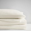 4 Pcs Elegant Oversized Cotton Flannel Sheet Sets, All Season Bedding Set, Cozy Home Textile fits Lux Bedroom Decor - 4 of 4