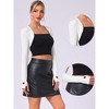 Jess by Meiko Women's Long Sleeve Heart Bolero Shrug - 2 of 4