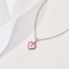 Girls' Lovestruck Heart Sterling Silver Necklace - In Season Jewelry - 2 of 3
