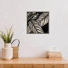 16" x 16" Varigated Leaves No.2 by Gary Horsfall Framed Canvas Wall Art - Amanti Art: Tropical Botanical Print, Modern Decor - 4 of 4