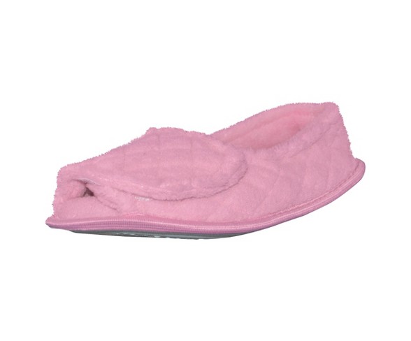 Women's MUK LUKS&#174; Micro Chenille Slippers - Light Pink S(5-6)