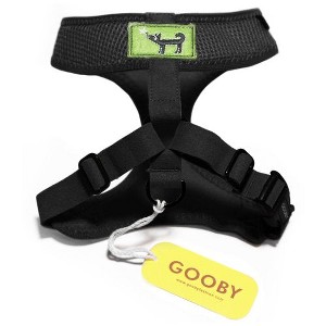 Gooby Choke Free Freedom Harness for Small Dogs, XSmall, Black - 1 of 1