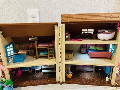 Li'l Woodzeez Toy House with Accessories 127pc - Honeysuckle