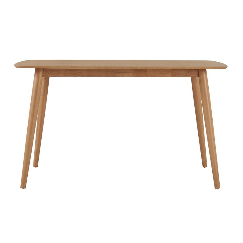 Cortland Mid Century Modern Tapered Dining Table Natural - Inspire Q, 5 of 7