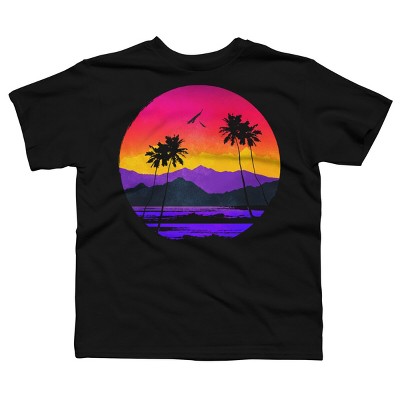 Boy's Design By Humans The Color of Paradise By clingcling T-Shirt