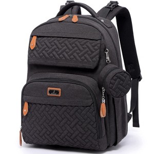BabbleRoo Diaper Bag Backpack - Travel Backpack, Baby Diaper Bag with Changing Pad & Accessories - 1 of 4