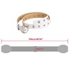 INSPIRE CHIC Womens Grommet Belt Faux Leather Single Pin Buckle Punk Belts for Jeans Pants - 3 of 4