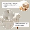 CAVINAS 62" Storage Bench for Bedroom with Cushion End of Bed Bench, Modern Storage Stool with Armrests for Bedroom, Entrance - 2 of 4