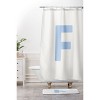Deny Designs April Lane Art Block Monogram Memory Foam Bath Mat - 4 of 4