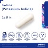 Pure Encapsulations Iodine - to Support The Thyroid & Help Maintain Healthy Cellular Metabolism - with Premium Potassium Iodide - 120 Capsules - 3 of 4