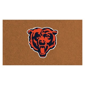 EvergreenNFLChicago Bears Logo Natural Coir 28 x 16 Inches Indoor Outdoor Doormat - 1 of 4