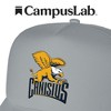 Canisius College Primary Logo Foam Trucker Cap Grey Os - 4 of 4