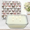 Courtside Market Butterfly Love  3-in-1 20 oz Soy Wax Candle with Decorative Art Lid - 3 of 4