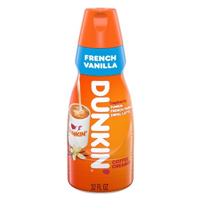 Dunkin&#39; Donuts Extra Extra Vanilla Coffee Creamer - 32 fl oz