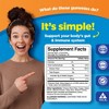 Fiber Gummies for Adults, Tasty Prebiotic Fiber Supplement Gummies for Digestive & Immune Support, Orange & Mixed Berry Flavor, Phytoral, 60ct - 3 of 4