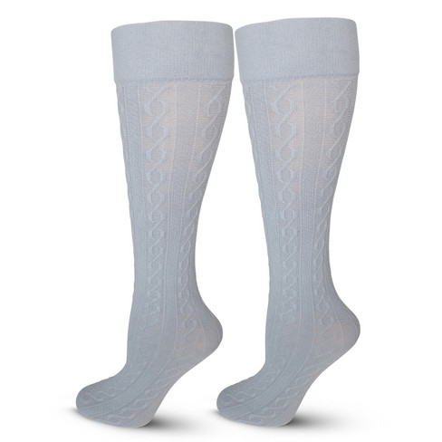 Lechery Women's Patterned Knee-highs (1 Pair) - One Size, Gray : Target