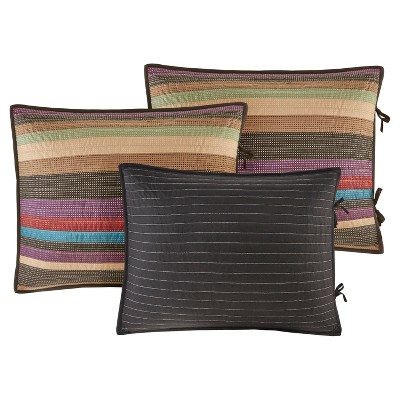 Yosemite Quilted Daybed Cover Set in Purple Teal, 75in x 39in