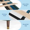 Twin/Full/Queen/King Size Bed Frame with Headboard, Modern Platform Bed with Wooden Slats Support, No Box Spring Needed & Noise Free, Easy Assembly - 4 of 4